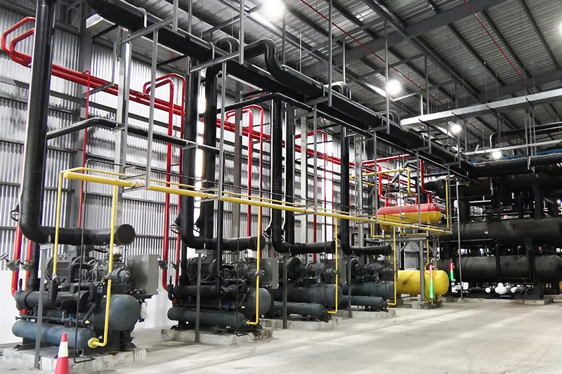 Projet d’entrepôt frigorifique CO₂ de 6 000 t en Malaisie