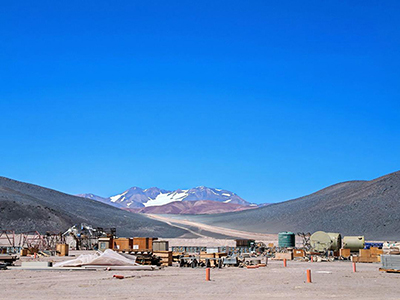Projet de groupe de compression pour cristallisation du projet 3Q Lithium de Zijin Mining, Argentine