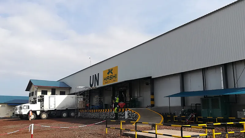 ENTREPÔT FRIGORIFIQUE LOGISTIQUE DE L’ONU, RDC