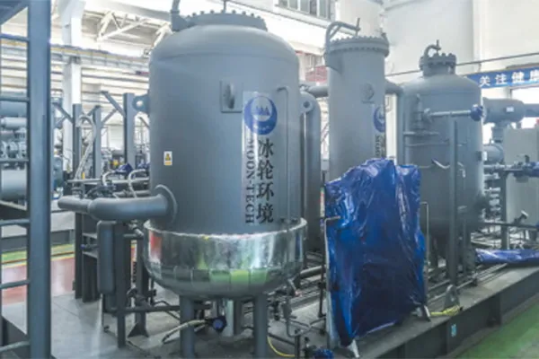 Projet de compression et de liquéfaction du CO₂ issu des gaz résiduaires de la carbochimie – 100 000 tonnes de CO₂ de qualité alimentaire